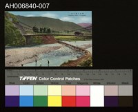 藏品(日月潭烏牛蘭釣橋明信片 (昭和年))的圖片